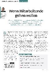Vorschauseite 1: Wenn Mitarbeitende gehen wollen