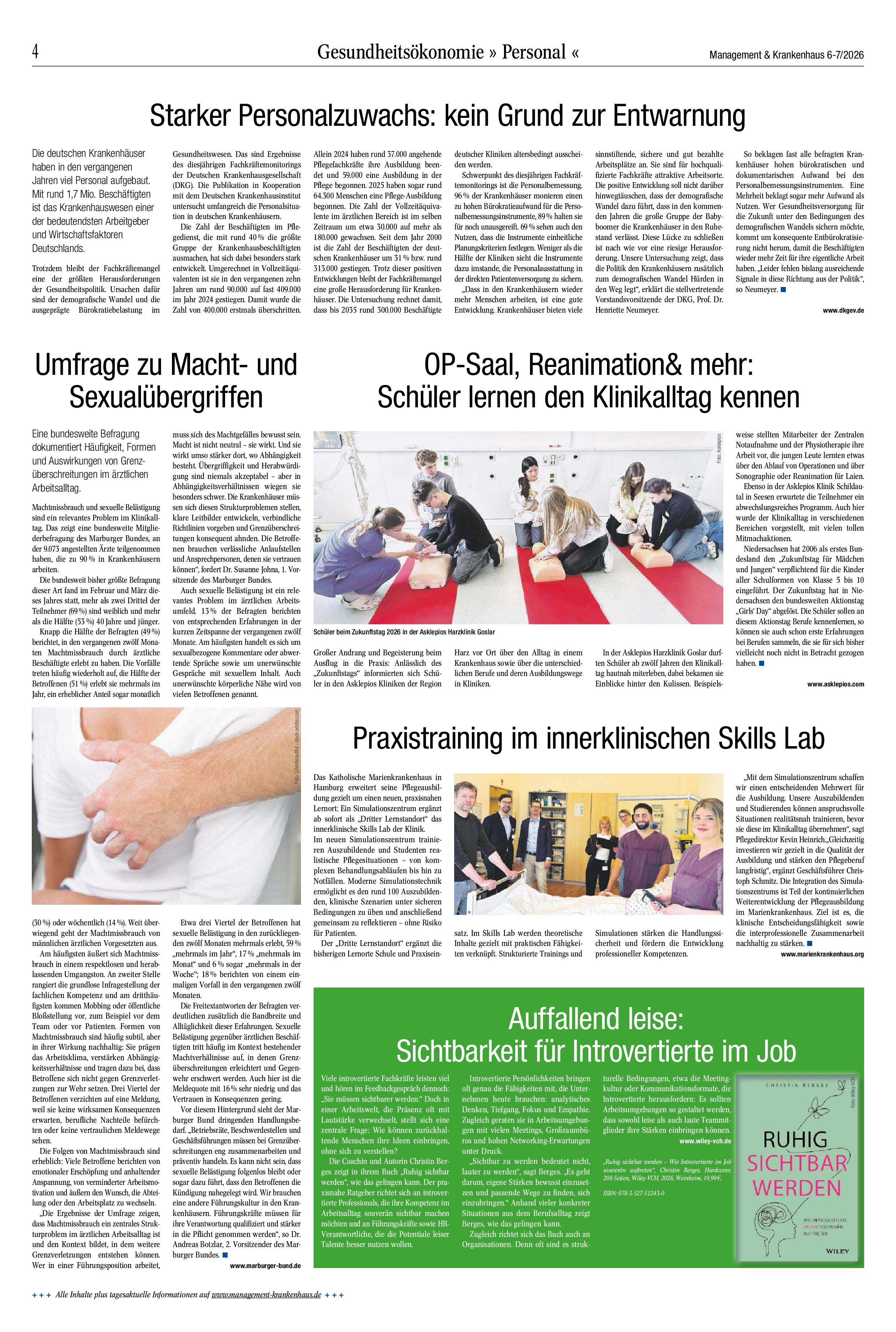 Vorschauseite 3: Gesundheitspolitik