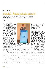 Vorschauseite 1: Medica, Krankenhaustag und die globale Medizintechnik