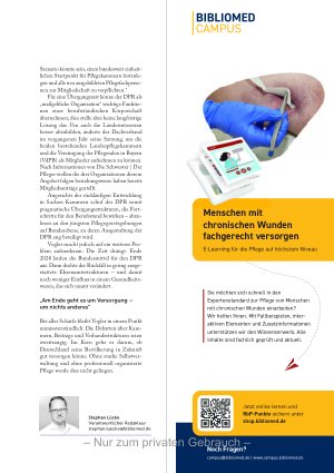 Vorschauseite 3: Pflege in der „strukturellen Ohnmacht“