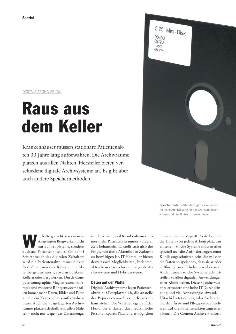 Vorschauseite 1: Raus aus dem Keller