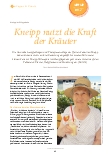 Vorschauseite 1: Kneipp nutzt die Kraft der Kräuter.
