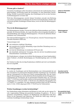 Vorschauseite 6: Beraterbrief Pflege Heft 2-2026