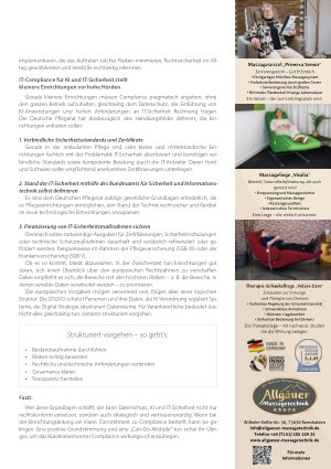 Vorschauseite 2: Bürokratie belastet Pflegende: So kann Compliance für KI und IT-Sicherheit trotzdem gelingen