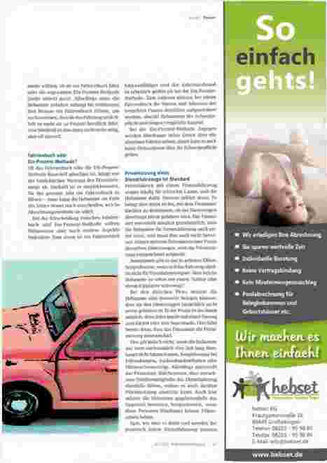 Vorschauseite 2: Dienstfahrzeug oder Privatfahrzeug?