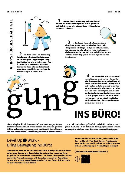 Vorschauseite 2: Bring Bewegung ins Büro
