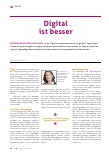 Vorschauseite 1: Digital ist besser.