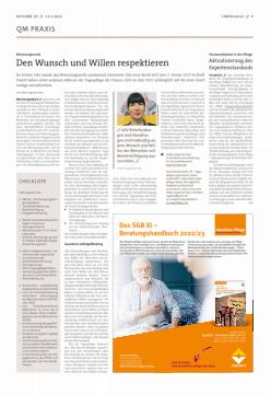 Vorschauseite 1: Den Wunsch und Willen respektieren
