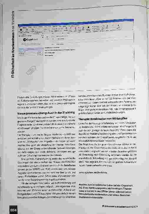 Vorschauseite 2: Wie Einrichtungen im Gesundheitswesen die Ansteckungsgefahr durch Ransomware senken können Warum Prophylaxe Immer wichtiger wird