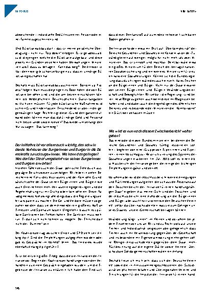 Vorschauseite 3: Interview mit Prof. Dr. Rainer Schlegel zur „Initiative für einen handlungsfähigen Staat“