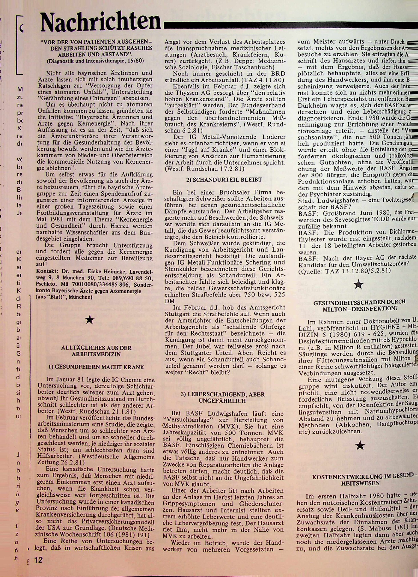 Vorschauseite 4: Nachrichten
