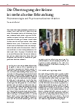 Vorschauseite 1: Die Übertragung der Keime ist mehr als eine Erkrankungsphänomenologie und Psychosomatik einer Infektion.
