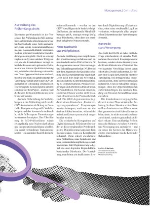 Vorschauseite 2: Abrechnungsreform. Kontrolle als Kostenfalle
