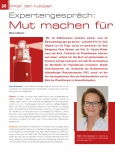 Vorschauseite 1: Expertengespräch: Mut machen für Veränderungen