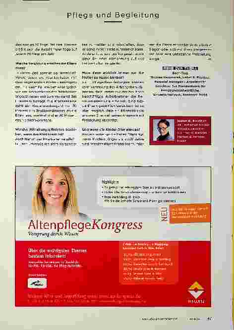 Vorschauseite 4: KRANKMELDEN, aber richtig!