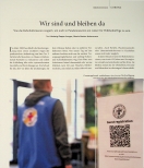 Vorschauseite 1: Wir sind und bleiben da.
