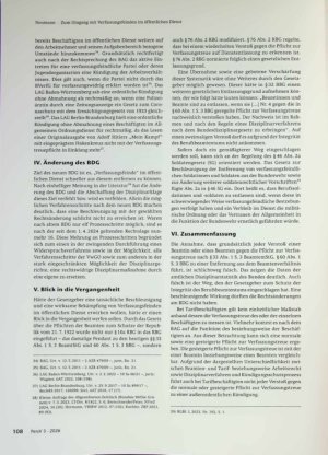 Vorschauseite 5: Zum Umgang mit Verfassungsfeinden im öffentlichen Dienst
