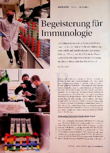 Vorschauseite 1: Begeisterung für Immunologie