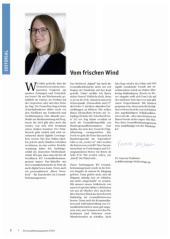 Vorschauseite 1: Vom frischen Wind