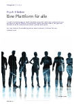Vorschauseite 1: Psych-Kliniken: Eine Plattform für alle