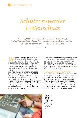 Vorschauseite 1: Schützenswerter Datenschatz