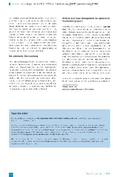 Vorschauseite 3: Case Management: Fit für die Zukunft