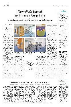 Vorschauseite 1: New-Work Bereich erfüllt neue Ansprüche