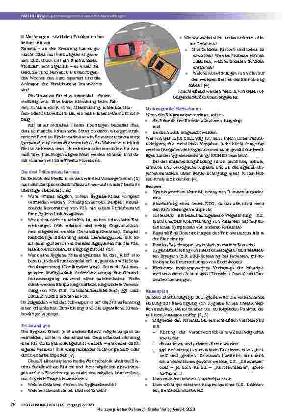 Vorschauseite 2: Hygienemanagement in Gesundheitseinrichtungen Teil 3: Hygiene-Krisen erfolgreich bewältigen