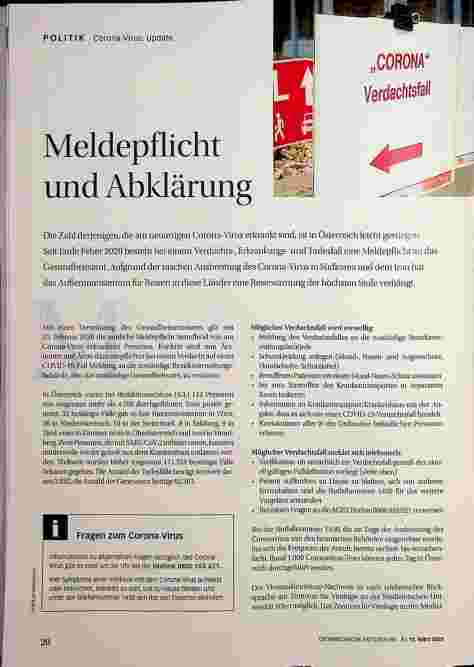 Vorschauseite 1: Meldepflicht und Abklärung