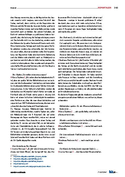 Vorschauseite 5: Qualitätssicherung und Massenproduktion – Probleme der Wissenskommunikation