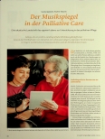 Vorschauseite 1: Der Musikspiegel in der Palliative Care: Eine akustische Landschaft des eigenen Lebens zur Unterstützung in der palliativen Pflege.
