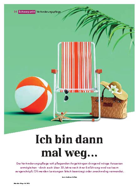 Vorschauseite 1: Ich bin dann mal weg. ..