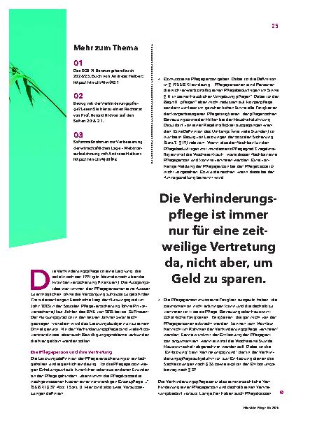 Vorschauseite 2: Ich bin dann mal weg. ..