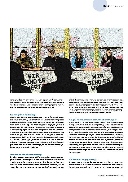 Vorschauseite 2: Wir zahlen nach Tarif!