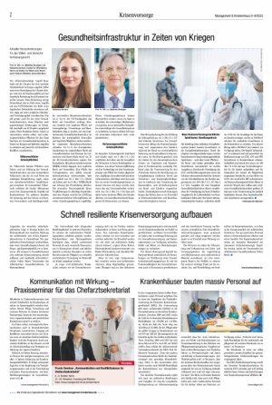 Vorschauseite 1: Krisenvorsorge