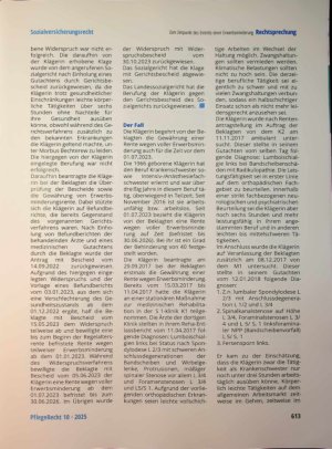 Vorschauseite 2: Zum Zeitpunkt des Eintritts einer Erwerbsminderung