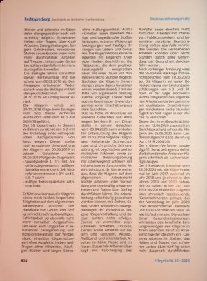 Vorschauseite 3: Zum Zeitpunkt des Eintritts einer Erwerbsminderung