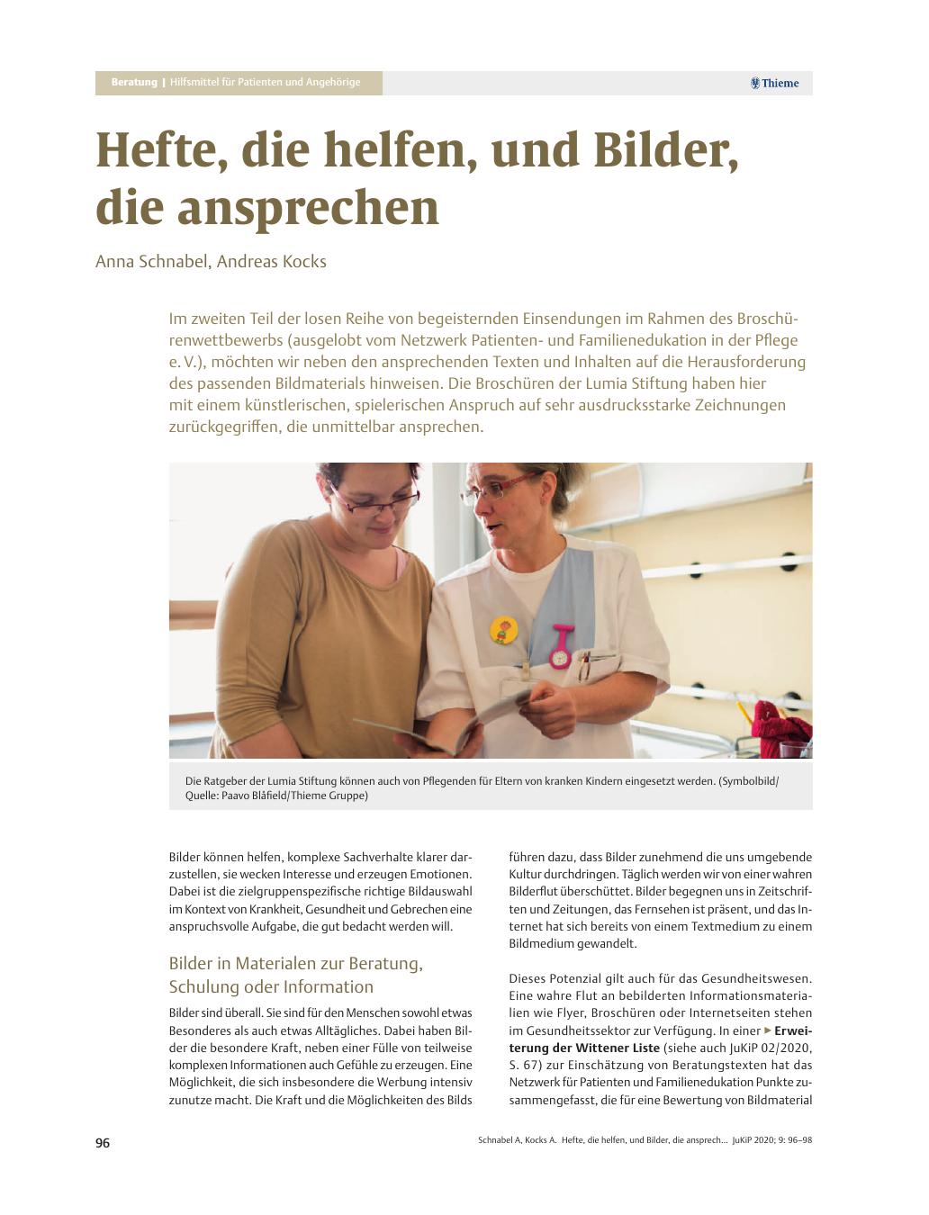 Vorschauseite 1: Hefte, die helfen, und Bilder, die ansprechen.