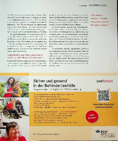 Vorschauseite 2: Erkenntnisse für die Pflege