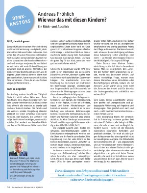 Vorschauseite 1: Wie war das mit diesen Kindern? Ein Rückund Ausblick
