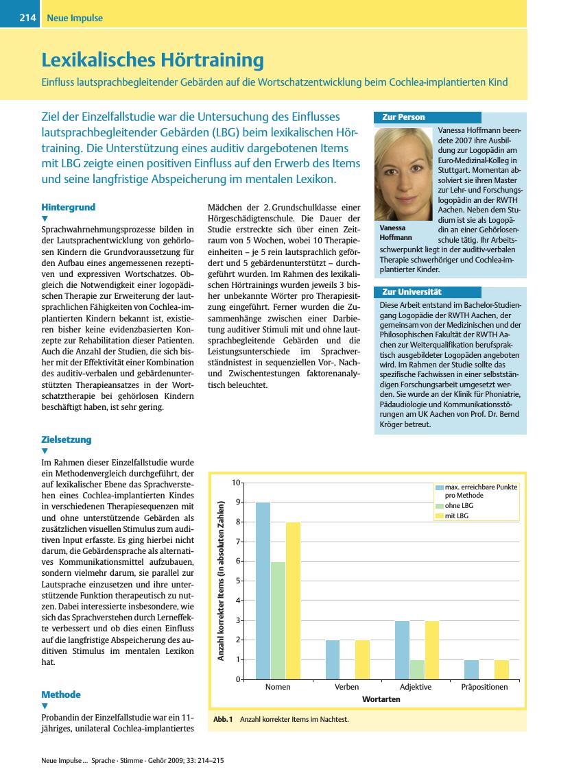 Vorschauseite 1: Lexikalisches Hörtraining