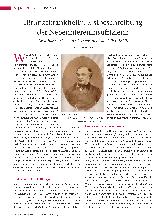 Vorschauseite 1: "Bronzekrankheit“: Erstbeschreibung der Nebenniereninsuffizienz. Der britische Mediziner Thomas Addison (1793–1860)