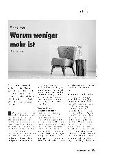 Vorschauseite 1: Minimalismus Warum weniger mehr ist