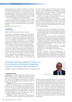 Vorschauseite 3: Antiseptik / Desinfektion Untersuchungsdesign für die Prüfung von Mundhöhlen antiseptika