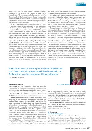Vorschauseite 6: Antiseptik / Desinfektion Untersuchungsdesign für die Prüfung von Mundhöhlen antiseptika