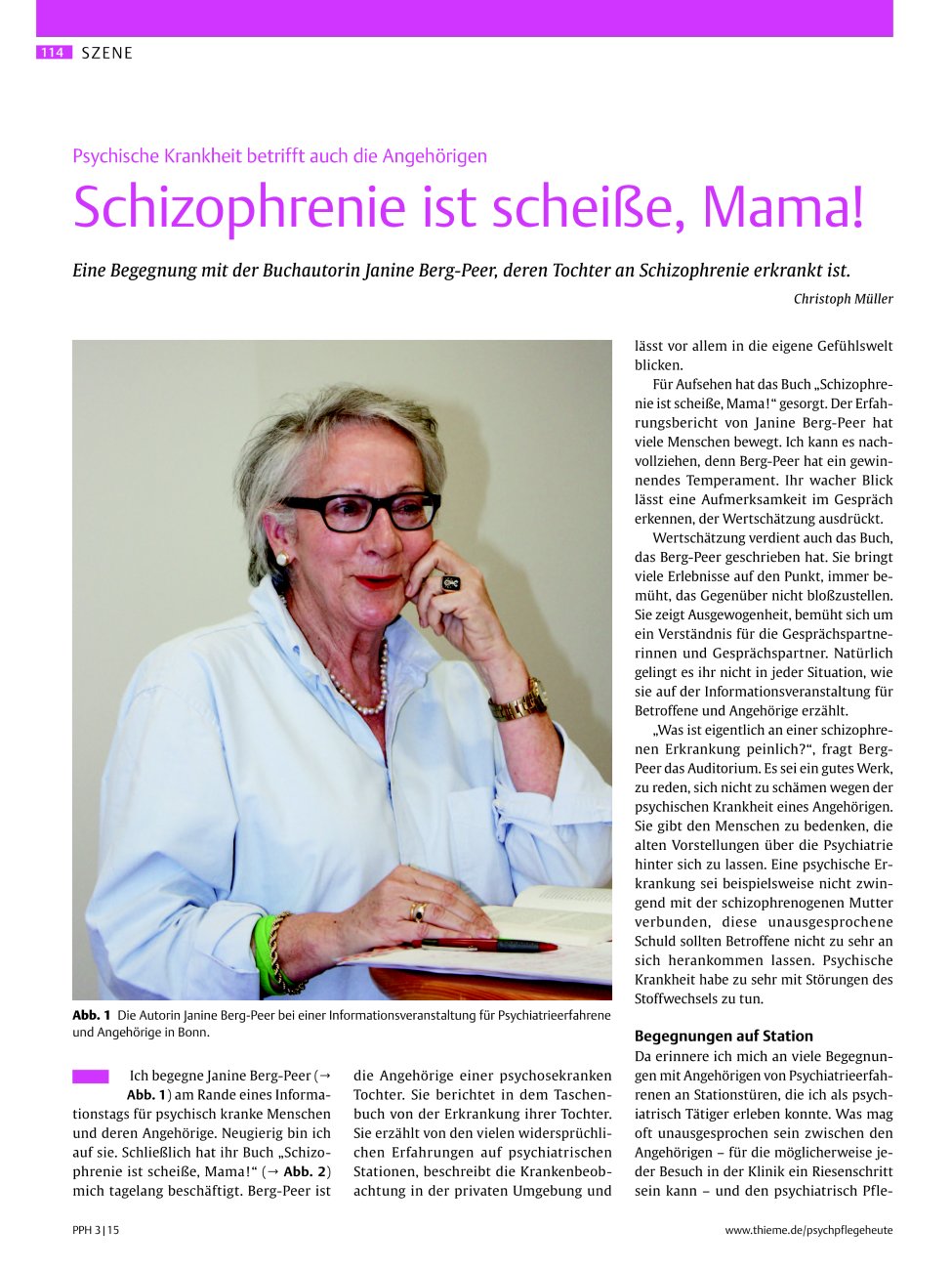 Vorschauseite 1: Schizophrenie ist scheiße, Mama!