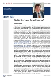 Vorschauseite 1: Wohin führt uns Open Science?