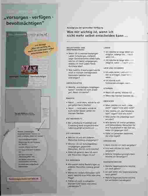 Vorschauseite 1: Vorsorge: Welche Vorsorge ist die richtige - zumal bei Demenz?