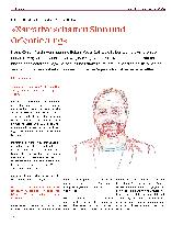 Vorschauseite 1: "Narrative schaffen Sinn und Orientierung"