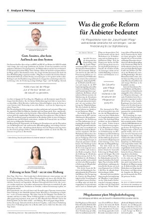 Vorschauseite 1: Was die große Reform für Anbieter bedeutet
